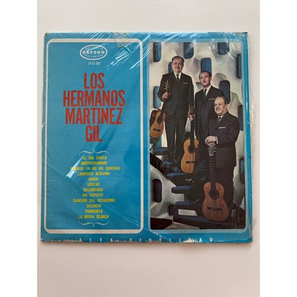 Los Hermanos Martinez Gil LP Orfeon LP-12-507 Shrink EX Import Mexico - Picture 1 of 7